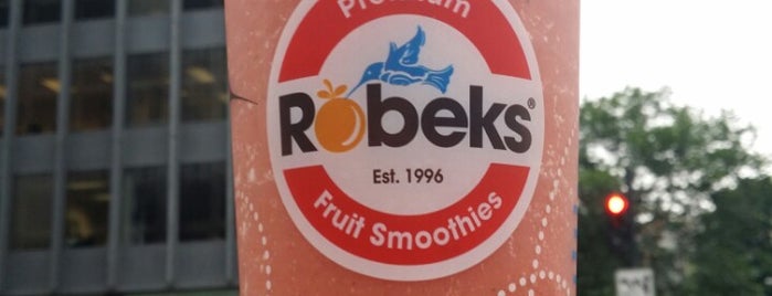 Robeks Fresh Juices & Smoothies is one of Orte, die IS gefallen.