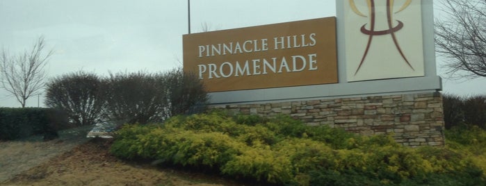 Pinnacle Hills Promenade is one of where you can find me..