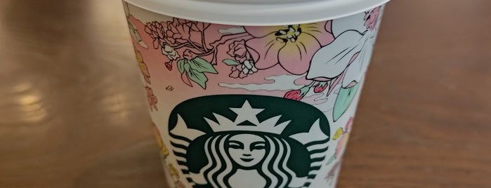 스타벅스 is one of Starbucks Coffee (東京23区：千代田・中央・港以外).