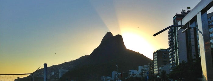 Praia do Leblon is one of Rio De Janeiro - World Cup 2014 Host.