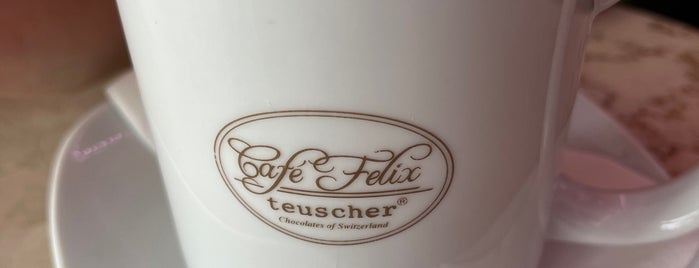 Café Felix is one of Zurich Favorites.