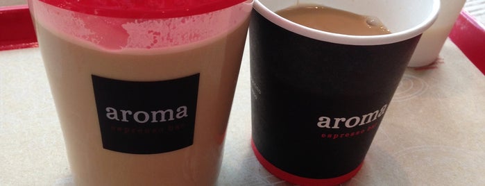 aroma espresso bar is one of Cafe.