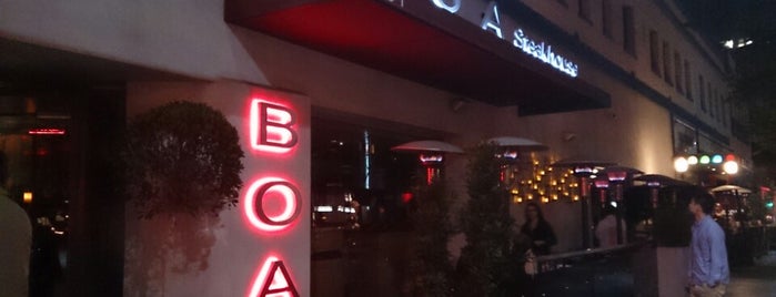 BOA Steakhouse is one of Santa Monica.