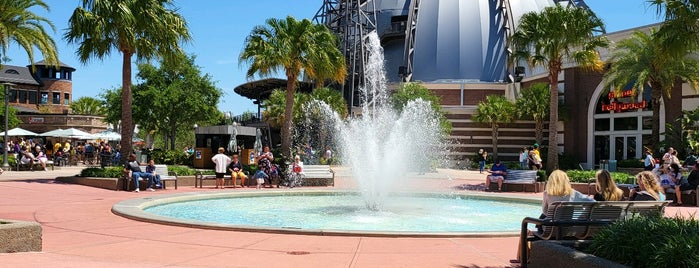 West Side Fountain is one of Disney Springs.