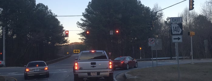 The Longest Red Light In Cherokee County is one of The Chad.