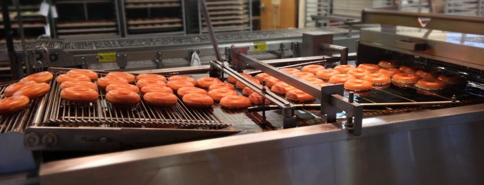 Krispy Kreme Doughnuts is one of Most visits.