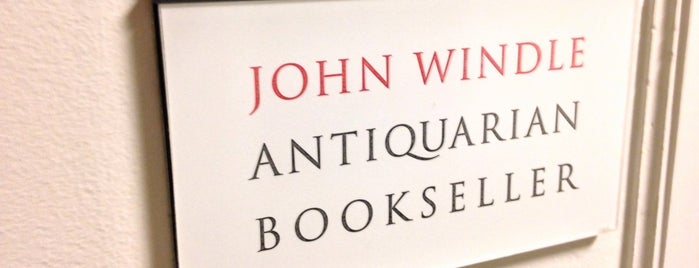 John Windle Antiquarian Bookseller is one of SF.