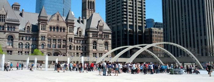 Nathan Phillips Square is one of Toronto Favo(u)rites.