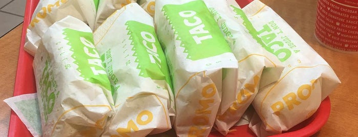 Del Taco is one of DMM Eats.