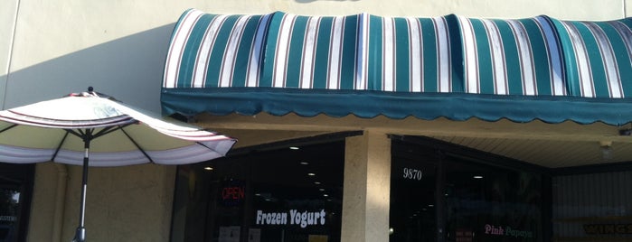 Pink Papaya Frozen Yogurt Cafe is one of Check In Spots.