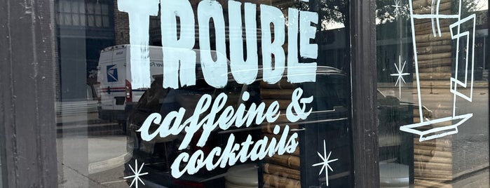 Double Trouble Caffeine & Cocktails is one of Houston coffee.
