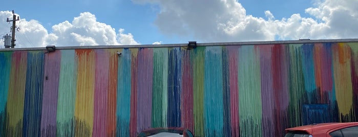 Biscuit Paint Wall is one of Houston.