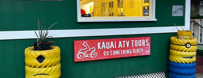 Koloa ATV and Zipline is one of Kauai.