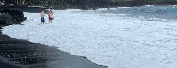 Kehena Black Sand Beach is one of Big Island.