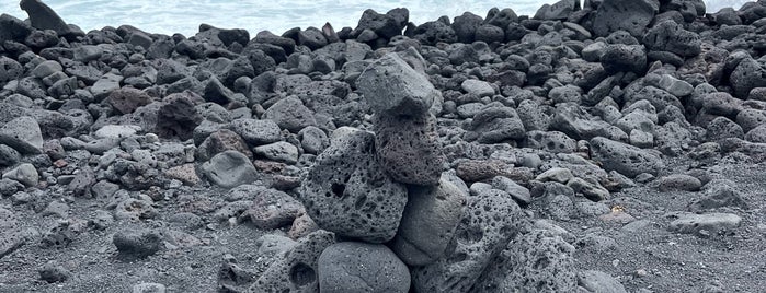 Pohoiki Black Sand Beach is one of Hawai'i - Big Island.