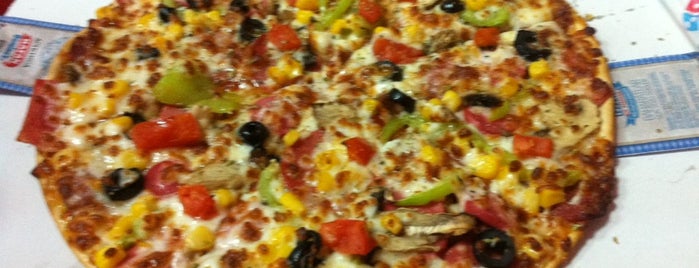 Domino's Pizza is one of Locais curtidos por HaliI.