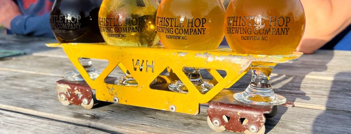 Whistle Hop Brewing Company is one of Asheville.