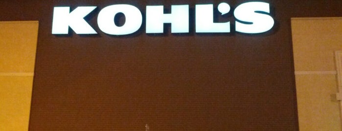 Kohl's is one of My Faves.