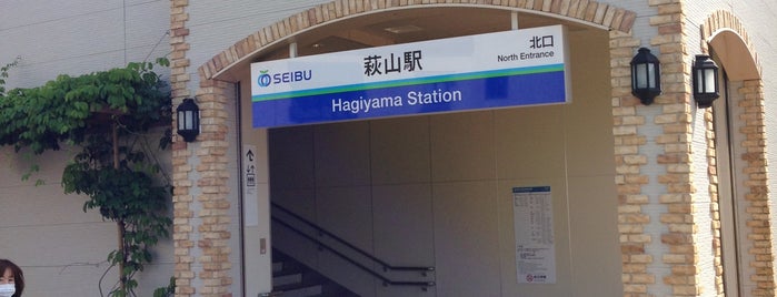 Hagiyama Station is one of 私鉄駅 新宿ターミナルver..