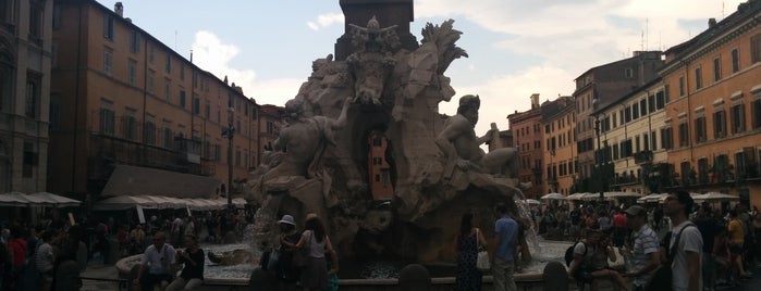 Piazza Navona is one of สถานที่ที่ Claudia ถูกใจ.