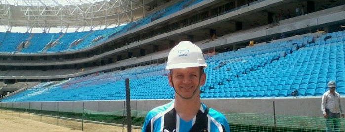 Construção da Arena do Grêmio is one of canoas.