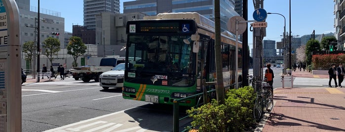 芝浦四丁目バス停 is one of ちぃばす田町ルート.