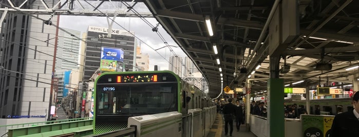 Gotanda Station is one of 山手線（環状運転を行う運転系統）.