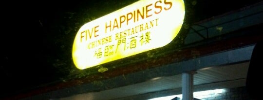 Five Happiness Chinese Food is one of Top 25 Favorite Jackson Restaurants.