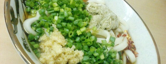 九州肉うどん 心晴（ここは） is one of 出先で食べたい麺.