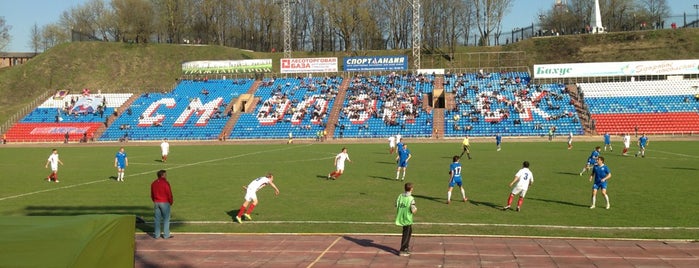 Стадион «Спартак» is one of สถานที่ที่ Jula ถูกใจ.