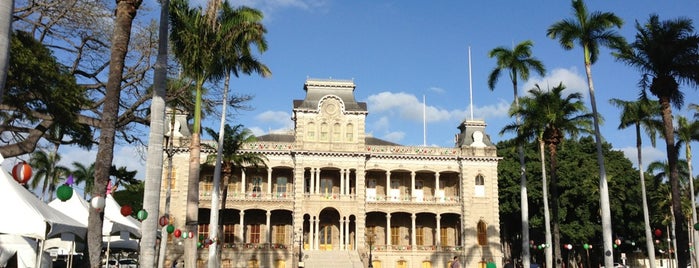 ‘Iolani Palace is one of Global Foot Print (글로발도장).