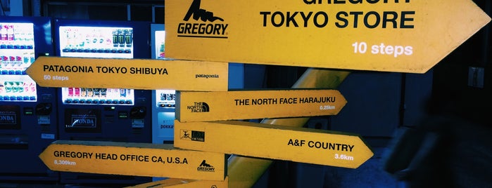 GREGORY TOKYO STORE is one of Bookmark.