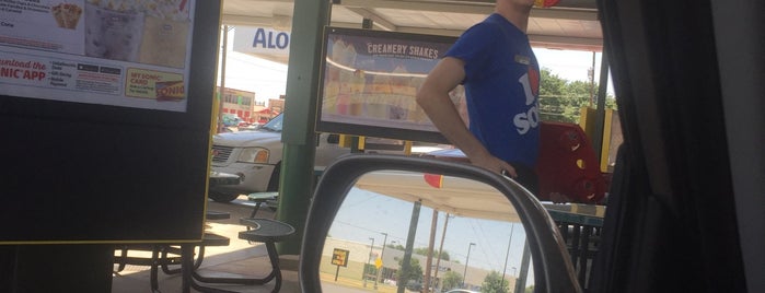 SONIC Drive-In is one of The 11 Best Places for Ice Cream Sundaes in Lubbock.