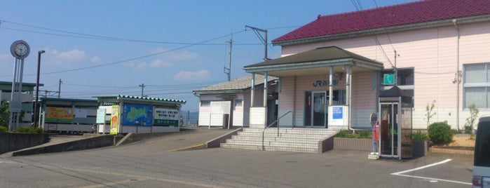 Morita Station is one of 北陸本線.