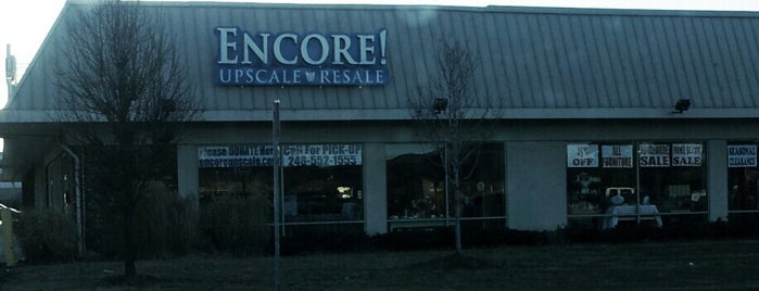 Encore Upscale Resale is one of Thrift.