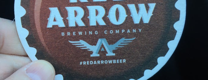 Red Arrow Brewing Company is one of สถานที่ที่ Pete ถูกใจ.