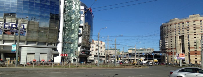 Komendantskaya square is one of Tempat yang Disukai Настена.