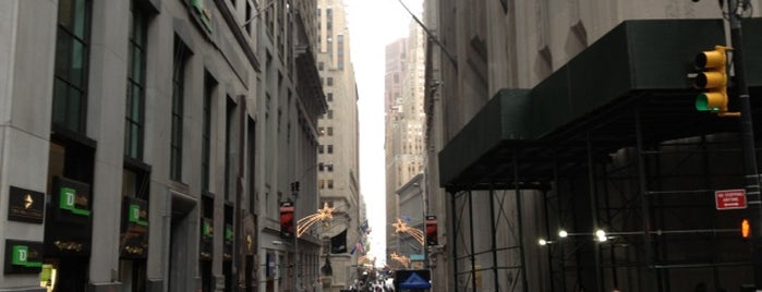 Wall Street is one of Must see in New York City.