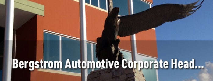 Bergstrom Automotive Corporate Headquarters is one of Locais curtidos por Matt.