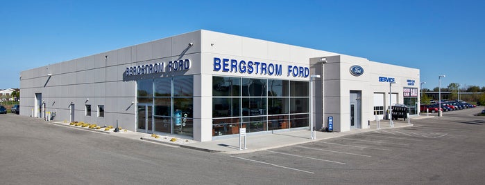 Bergstrom Ford of Oshkosh is one of Bergstrom Automotive Dealerships.
