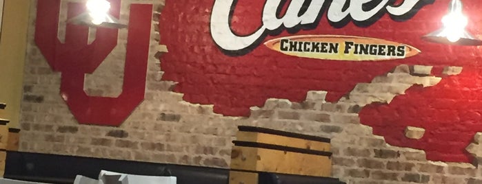 Raising Cane's Chicken Fingers is one of Oklahoma is OK!.