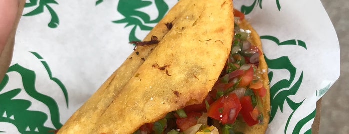 The Fried Taco is one of New Restaurants to Try.