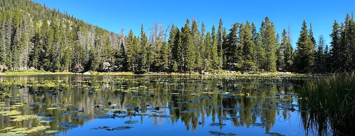 Nymph Lake is one of Colorado.