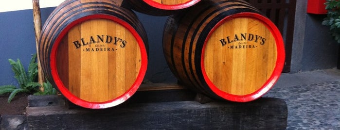 The Old Blandy Wine Lodge is one of Madeira.