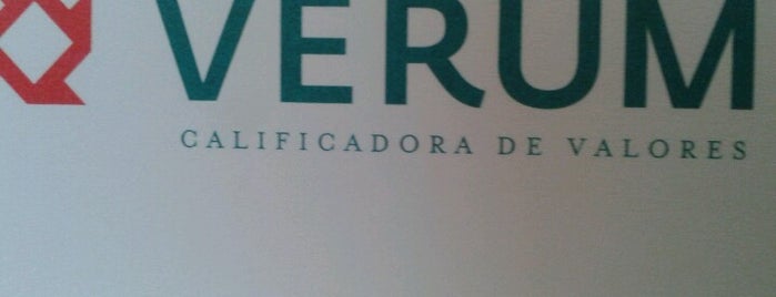 Verum Calificadora de Valores is one of Lugares favoritos de Victor.