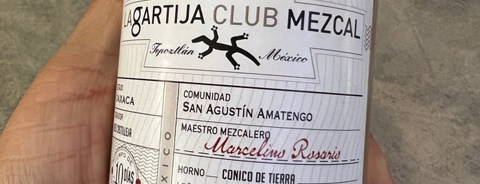 La Lagartija Club Mezcal is one of Tepoz.