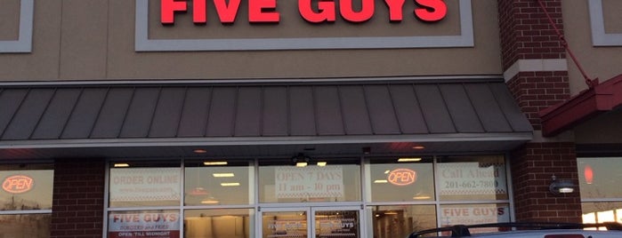 Five Guys is one of Patrick’s Liked Places.