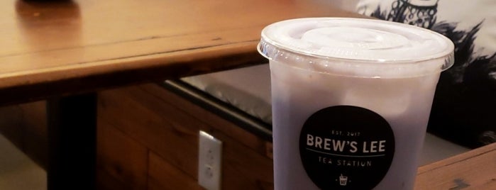 Brew’s Lee Tea is one of SATX TO DO.