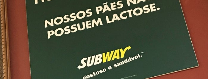 Subway is one of lugares comuns.