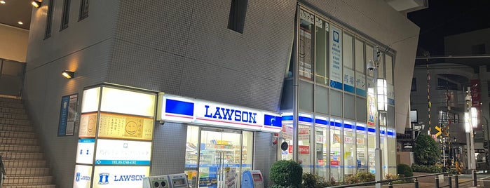 ローソン 奥沢駅前店 is one of 世田谷区目黒区コンビニ.